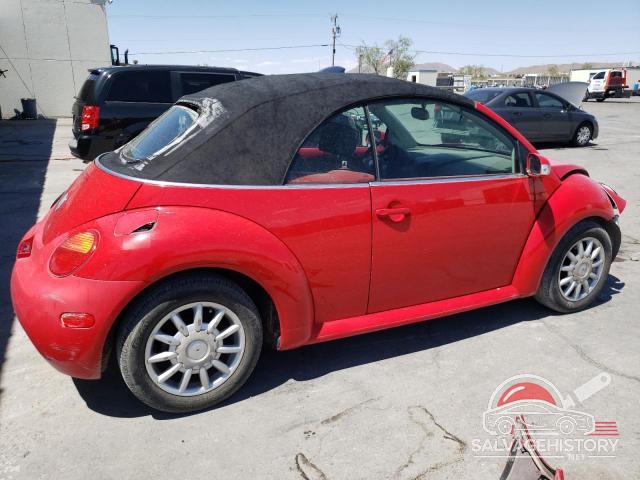 3VWCM31Y35M351607 2005 VOLKSWAGEN BEETLE photo no. 3