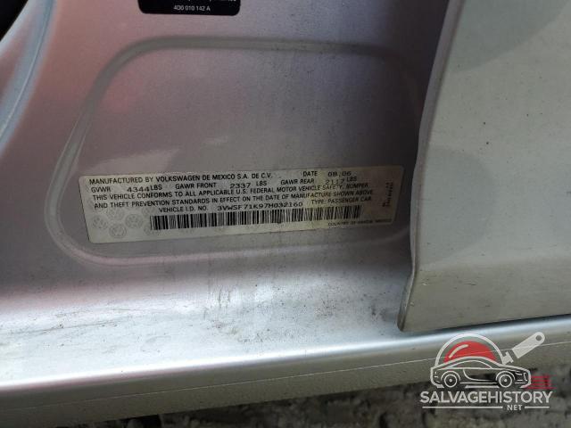 3VWSF71K97M032160 2007 VOLKSWAGEN JETTA photo no. 12