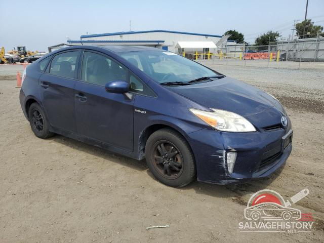 JTDKN3DU3E0391824 2014 TOYOTA PRIUS photo no. 4