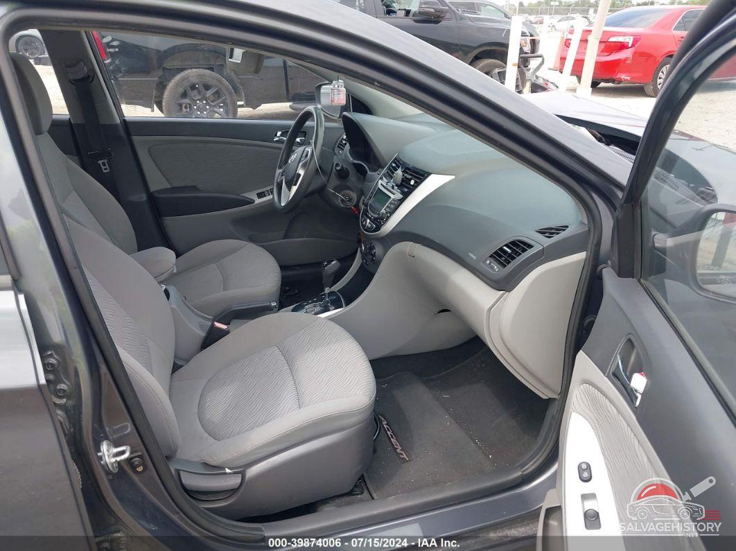 KMHCU4AE7CU185921 2012 HYUNDAI ACCENT photo no. 5