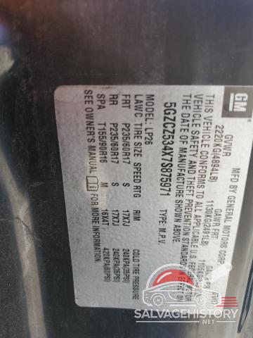 5GZCZ534X7S875971 2007 SATURN VUE photo no. 13