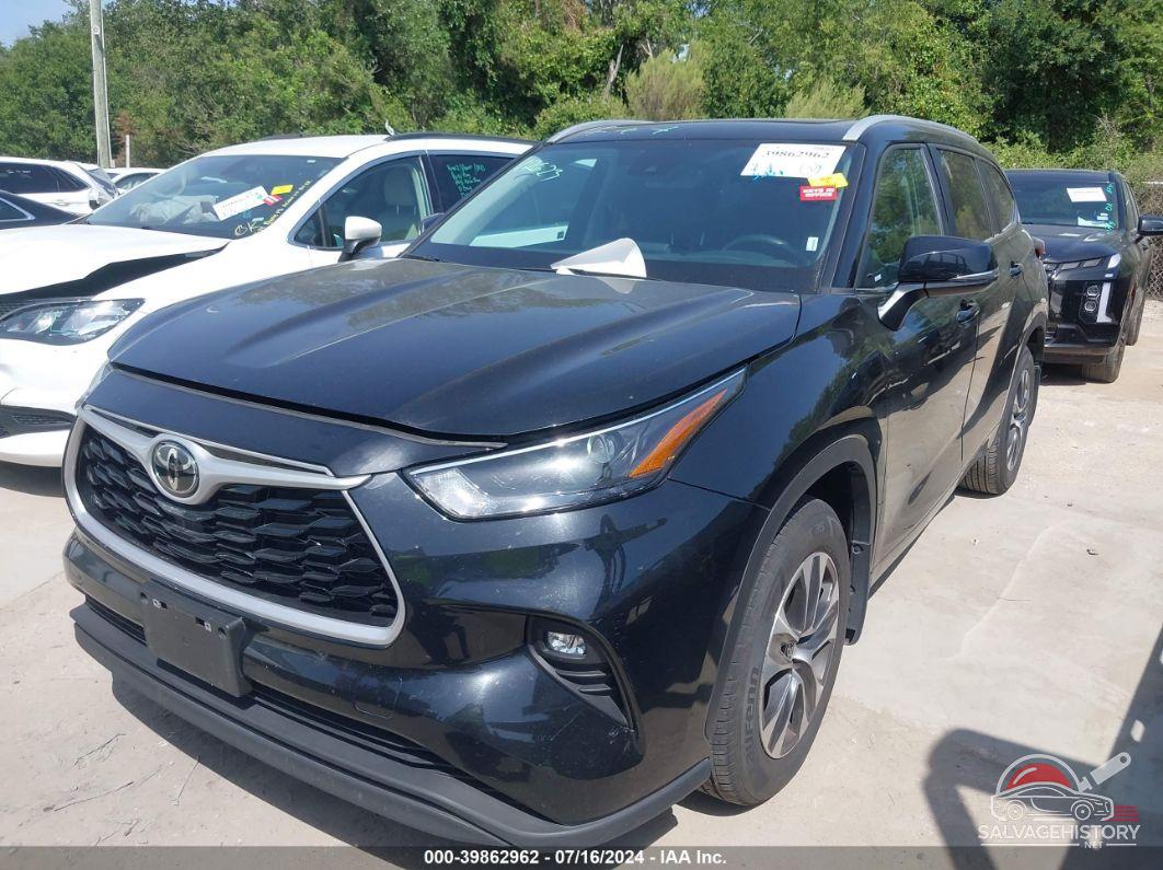 5TDKDRAH1PS006452 2023 TOYOTA HIGHLANDER photo no. 2