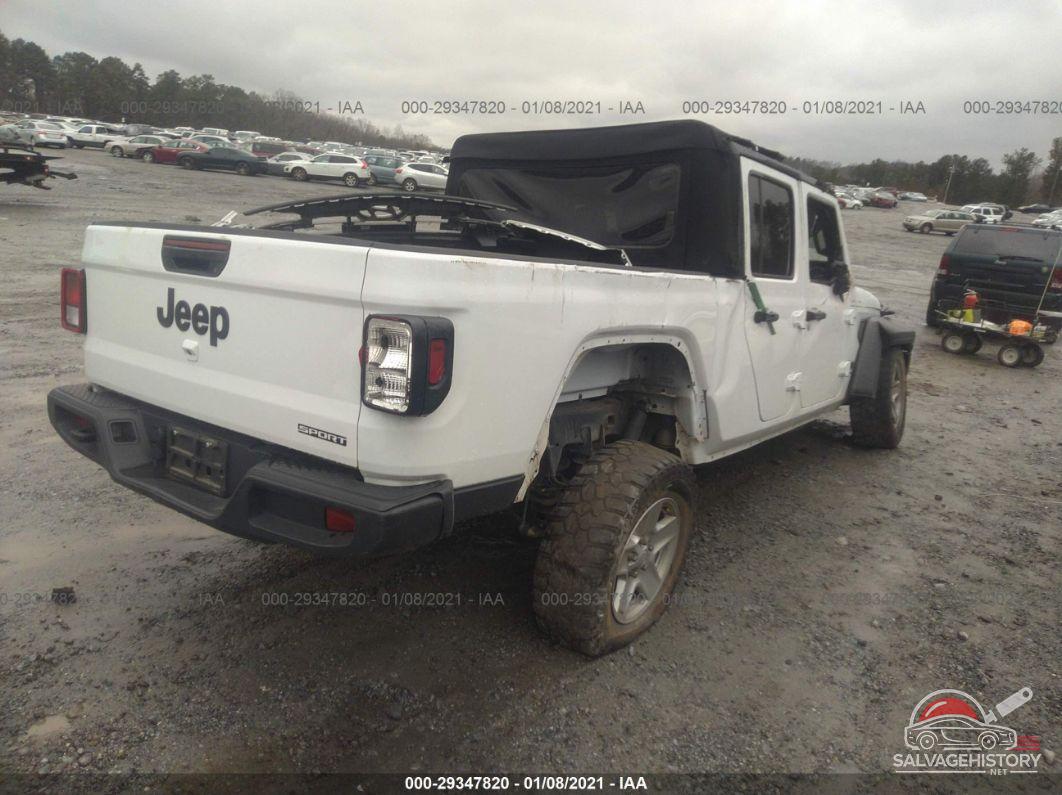 1C6HJTAG5LL126829 2020 JEEP GLADIATOR photo no. 4