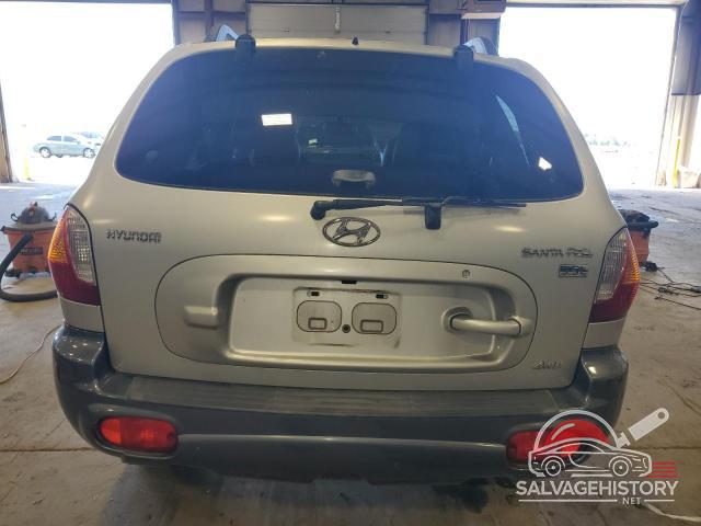 KM8SC73EX4U610823 2004 HYUNDAI SANTA FE photo no. 6