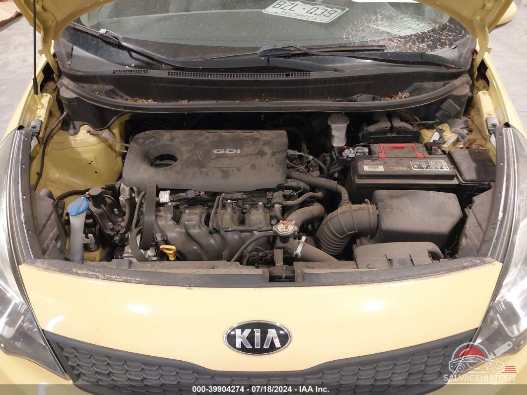 KNADM4A35G6584034 2016 KIA RIO photo no. 10