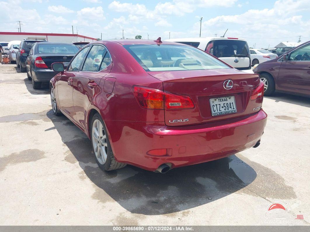 JTHBK262272033232 2007 LEXUS IS 250 photo no. 3