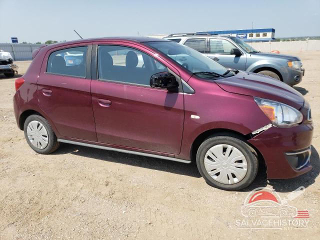 ML32A3HJ0KH008997 2019 MITSUBISHI MIRAGE photo no. 4