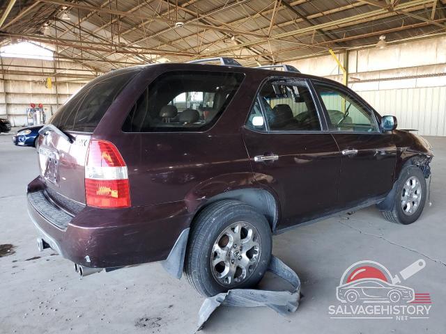 2HNYD18832H516465 2002 ACURA MDX photo no. 3