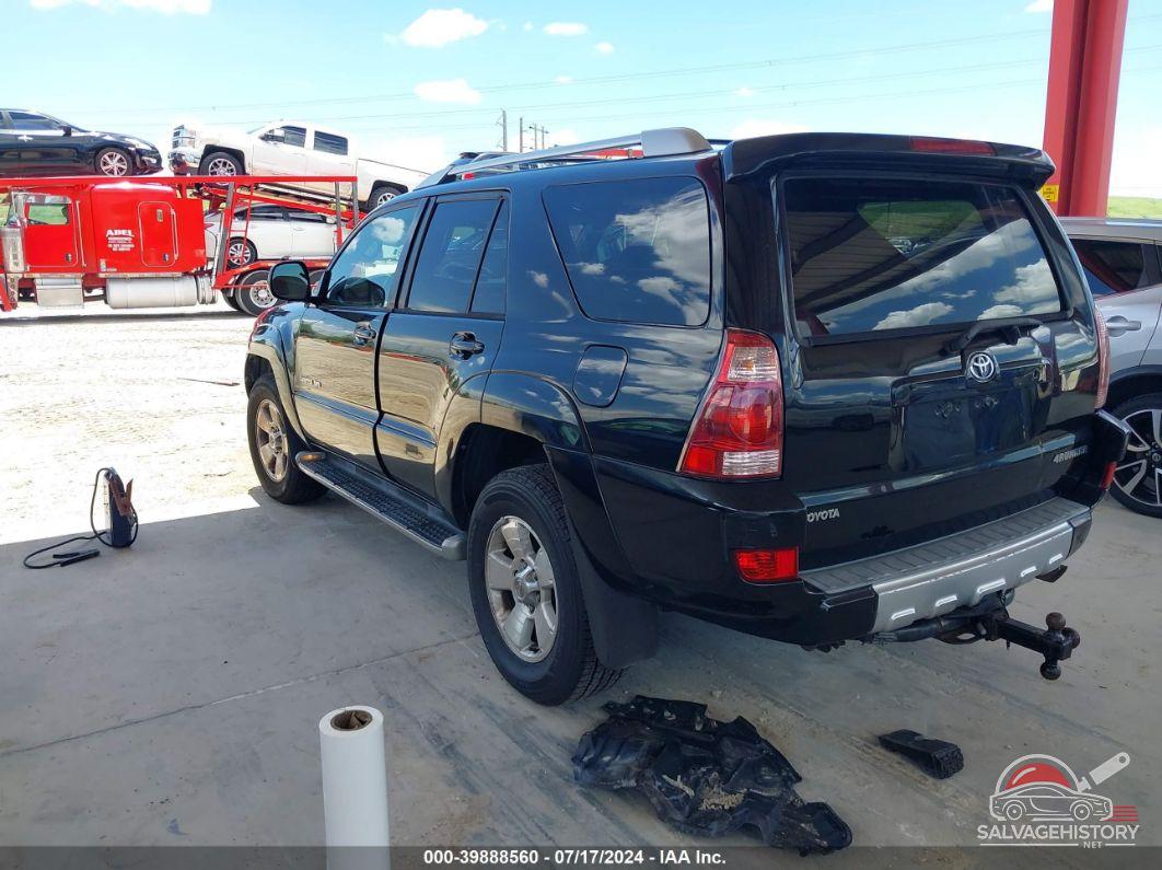 JTEBT17R248014141 2004 TOYOTA 4RUNNER photo no. 3