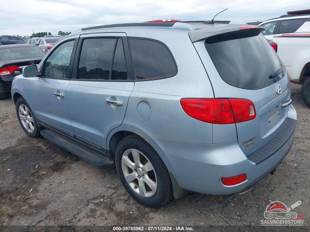 5NMSH13EX8H162440 2008 HYUNDAI SANTA FE photo no. 3