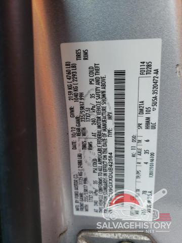 1FMCU9GXXDUB42584 2013 FORD ESCAPE photo no. 13