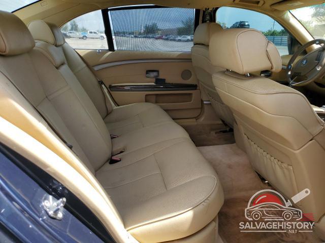 WBAHN83547DT71916 2007 BMW 7 SERIES photo no. 10