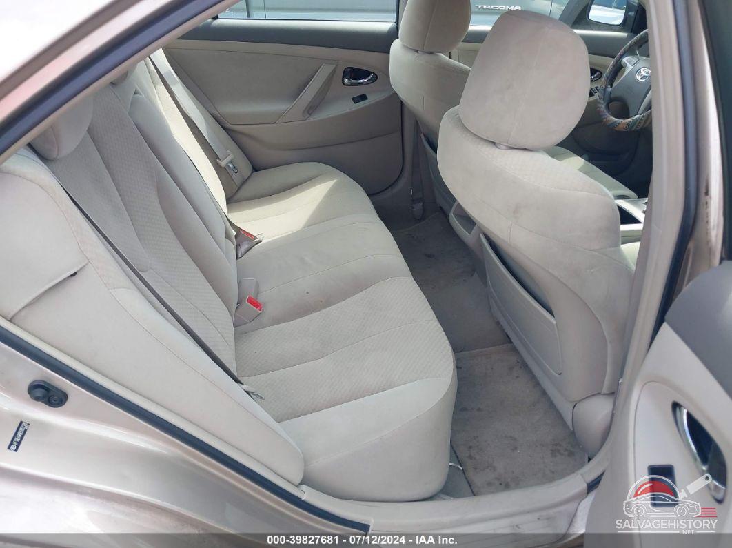 4T1BE46K89U853399 2009 TOYOTA CAMRY photo no. 8