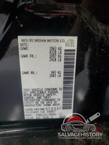 1N4BL4BV3MN373337 2021 NISSAN ALTIMA photo no. 13