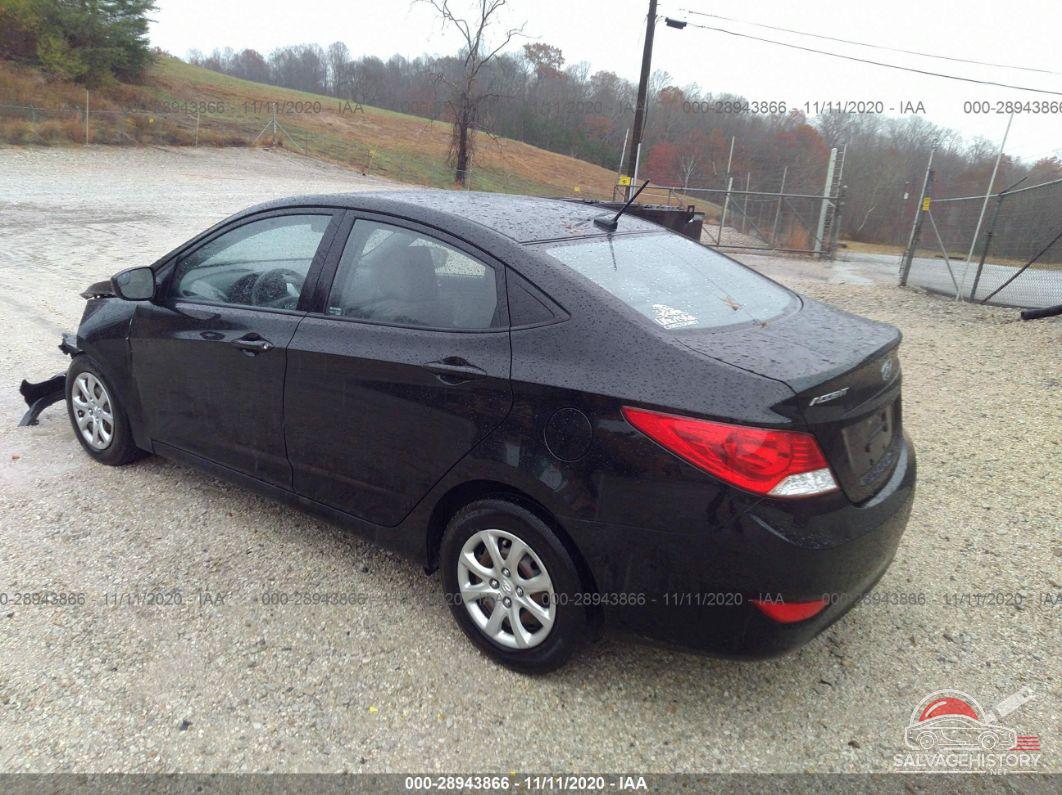 KMHCT4AE3EU766127 2014 HYUNDAI ACCENT photo no. 3