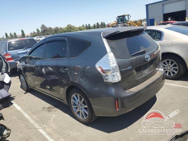 JTDZN3EU5C3174364 2012 TOYOTA PRIUS photo no. 2
