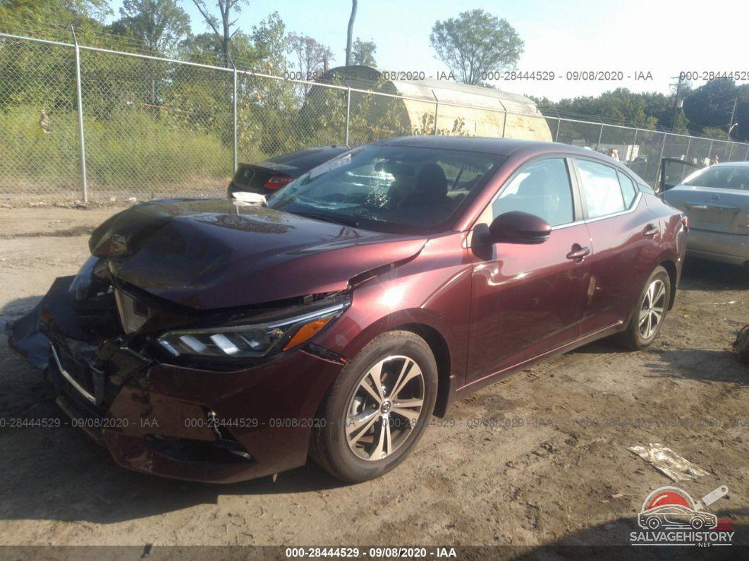 3N1AB8CV7LY227977 2020 NISSAN SENTRA photo no. 2