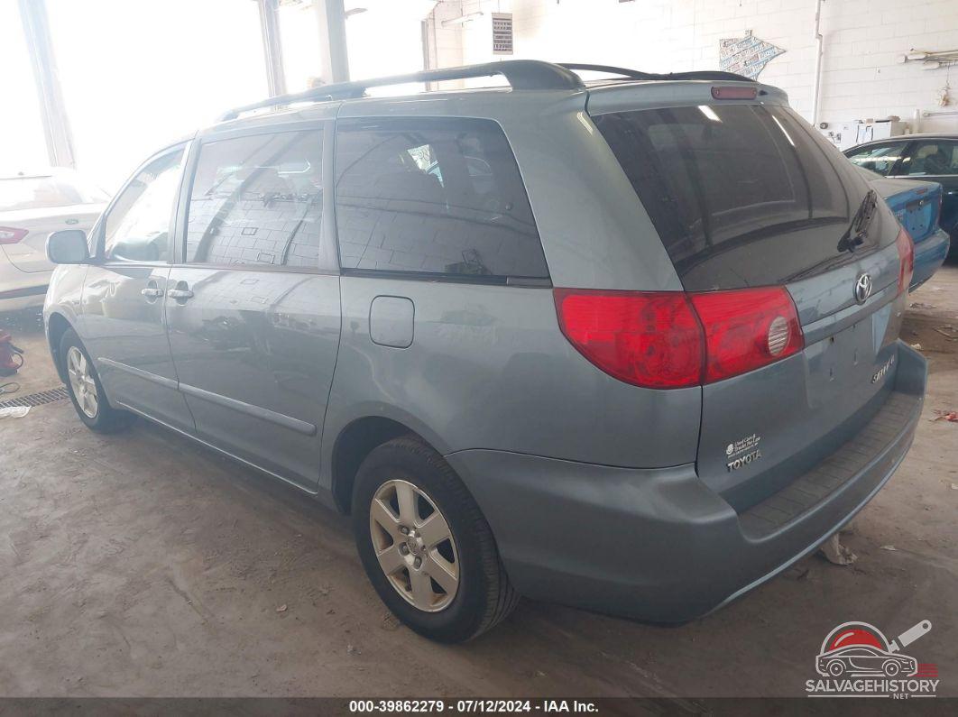 5TDZK23C07S019173 2007 TOYOTA SIENNA photo no. 3
