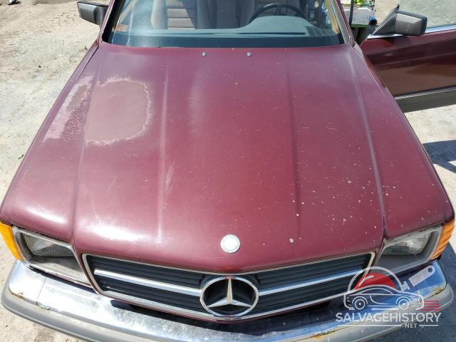WDBCA44D6FA141462 1985 MERCEDES-BENZ 500-CLASS photo no. 11
