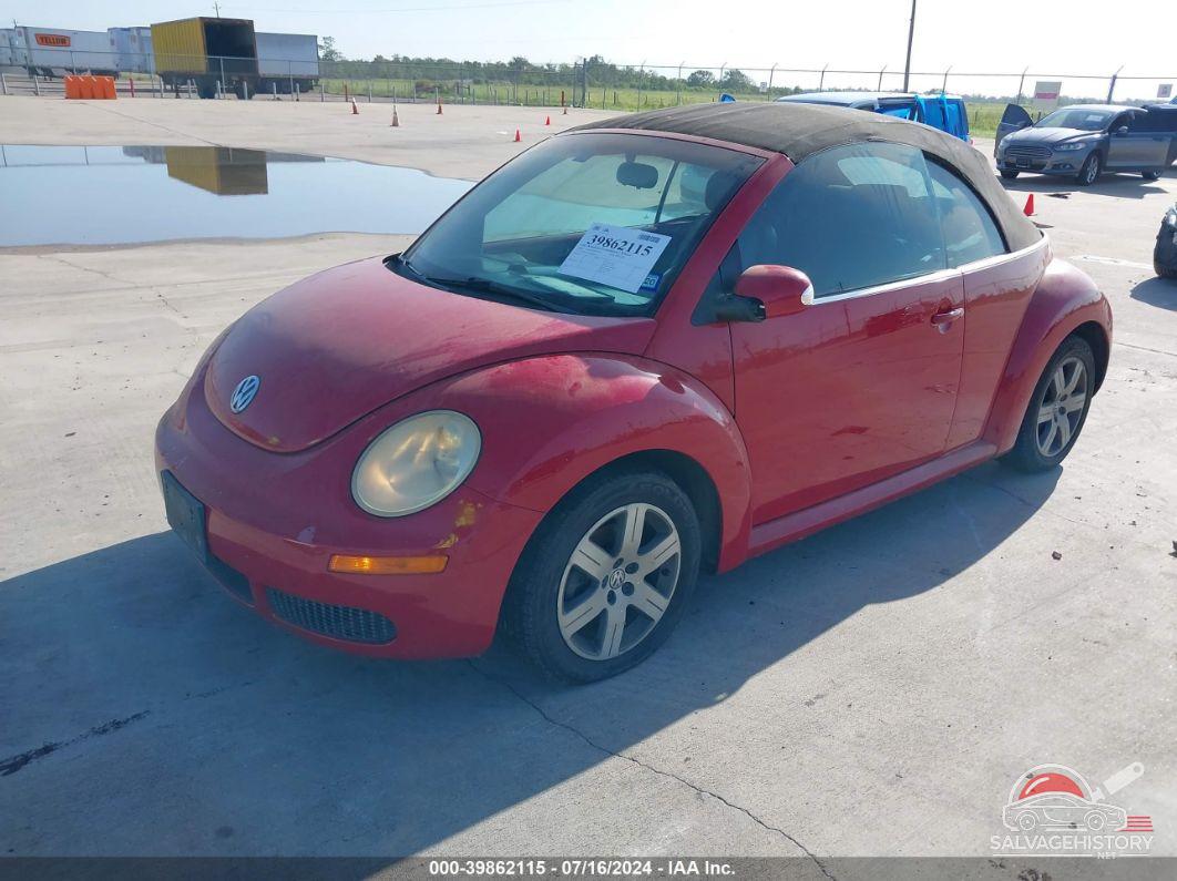 3VWRF31Y46M304222 2006 VOLKSWAGEN NEW BEETLE photo no. 2