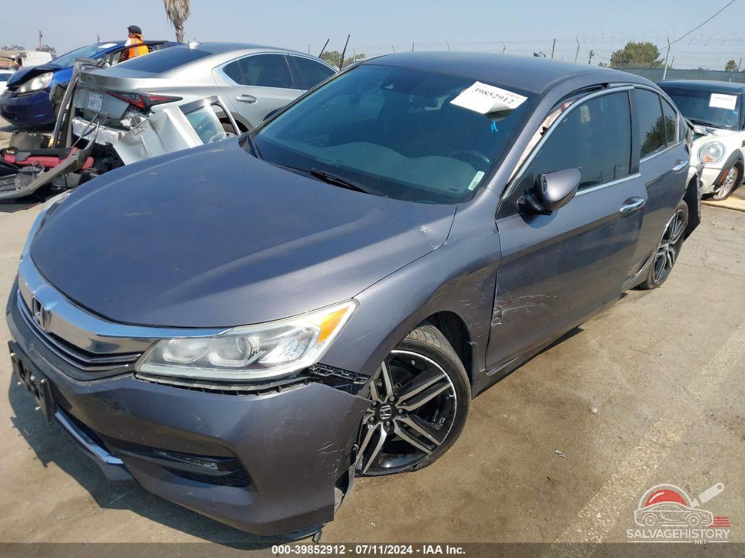 1HGCR2F64GA192166 2016 HONDA ACCORD photo no. 6