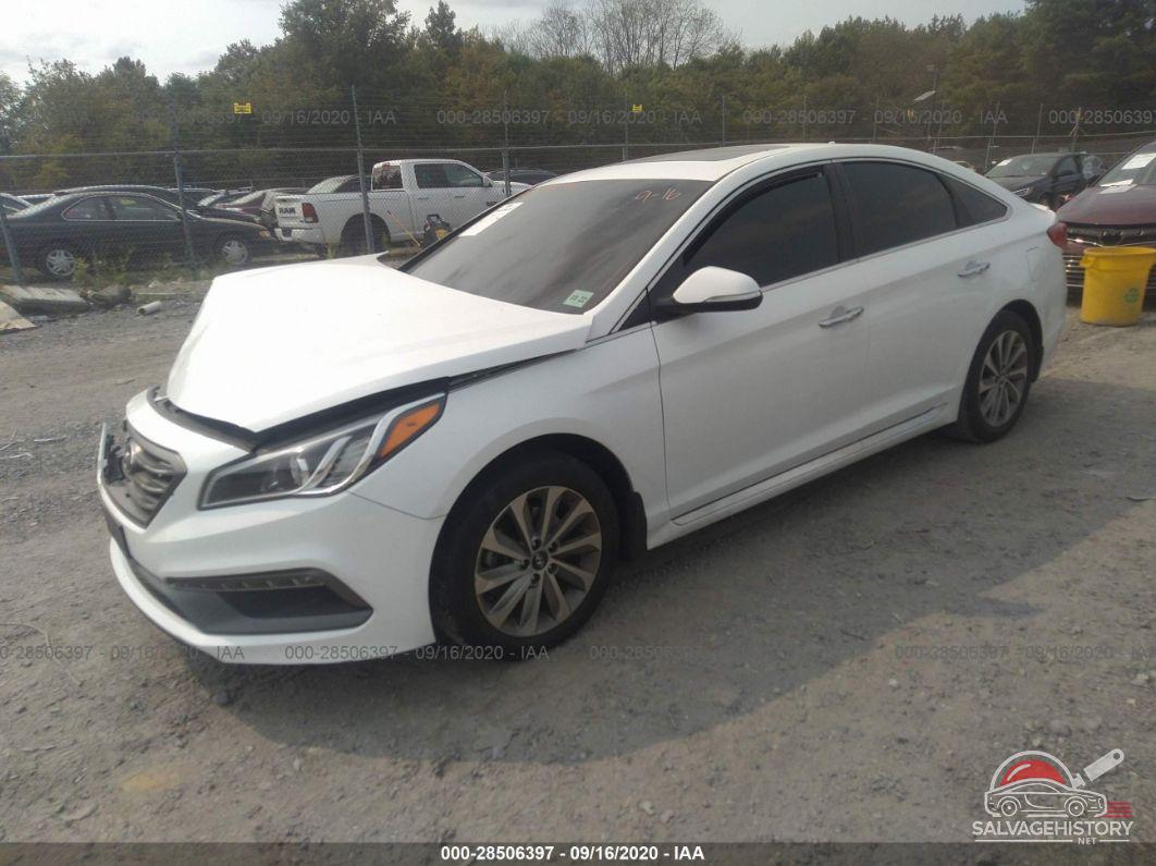 5NPE34AFXHH449241 2017 HYUNDAI SONATA photo no. 2