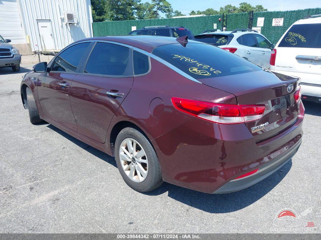 5XXGT4L34HG174232 2017 KIA OPTIMA photo no. 3