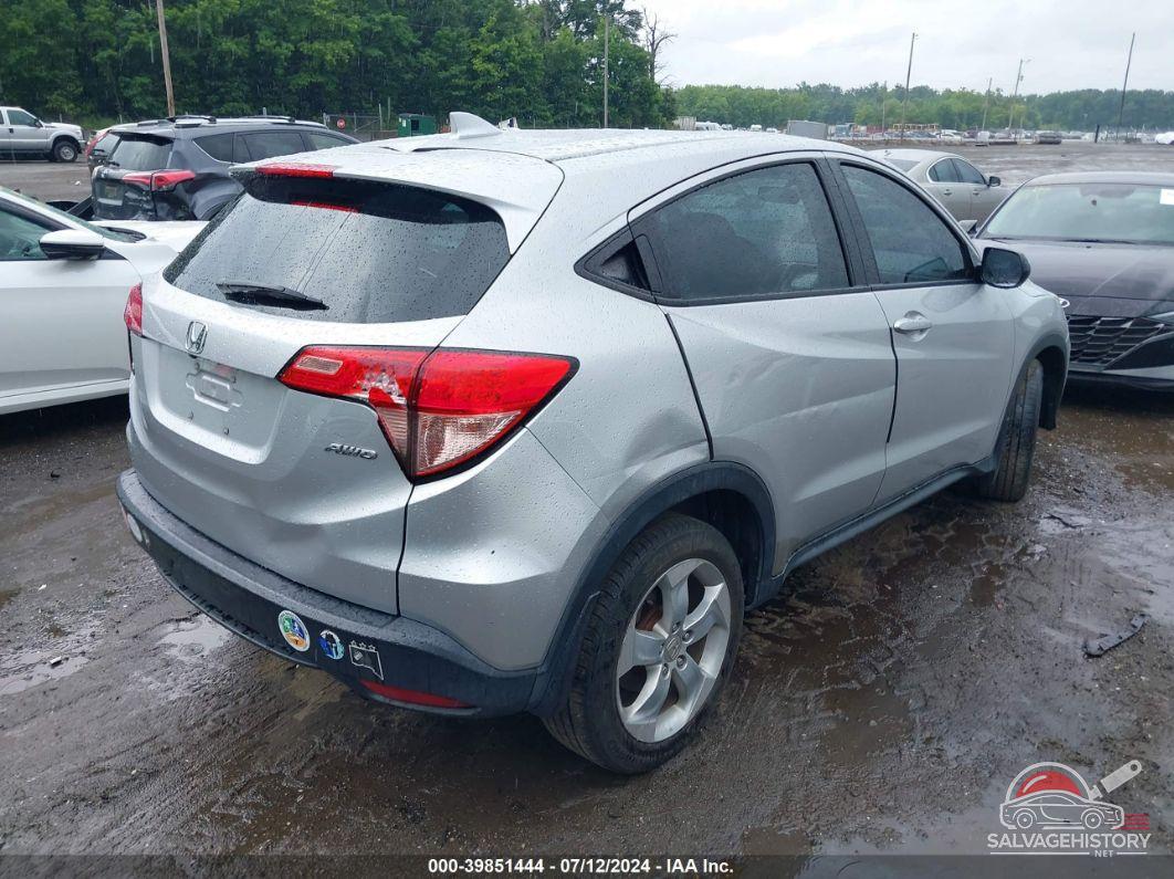 3CZRU6H3XGM727032 2016 HONDA HR-V photo no. 4
