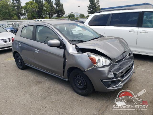 ML32A3HJ0HH008670 2017 MITSUBISHI MIRAGE photo no. 4