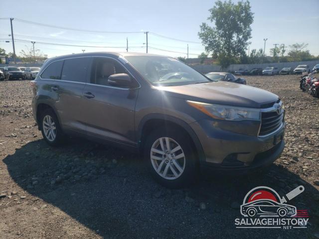 5TDBKRFH0FS195687 2015 TOYOTA HIGHLANDER photo no. 4