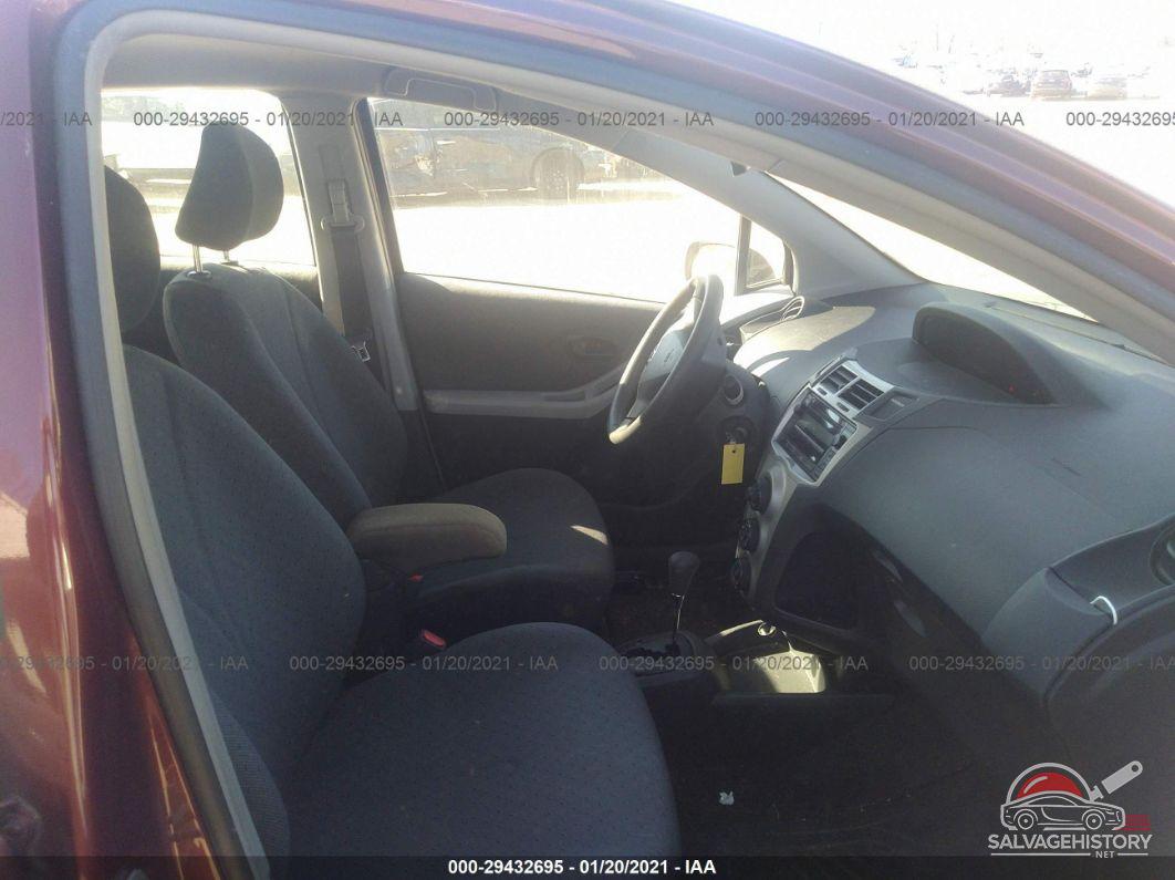 JTDKT4K33A5279883 2010 TOYOTA YARIS photo no. 5