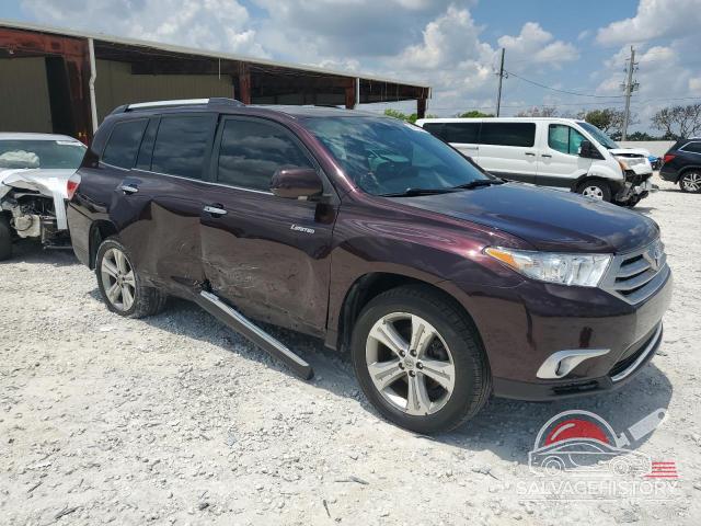 5TDDK3EH1CS097402 2012 TOYOTA HIGHLANDER photo no. 4