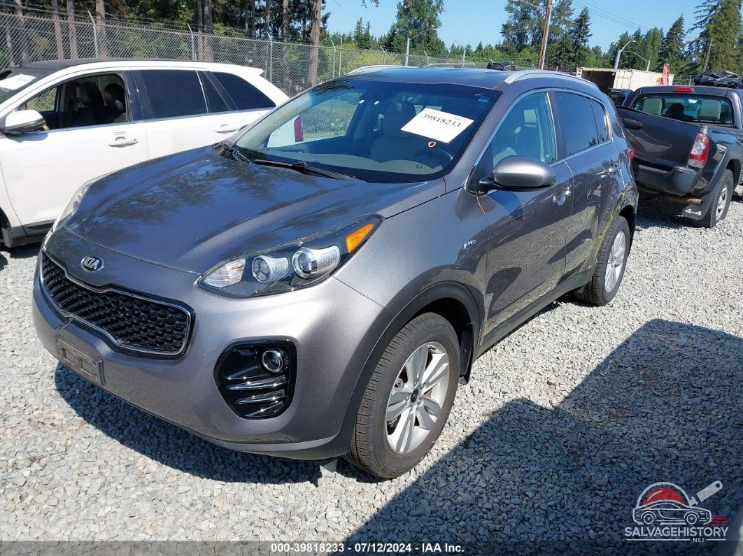 KNDPMCAC7H7246480 2017 KIA SPORTAGE photo no. 2